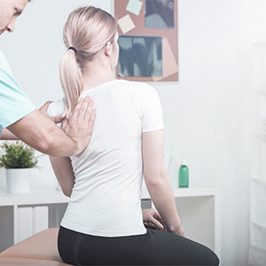 Image d'ostéopathie : le mal de dos